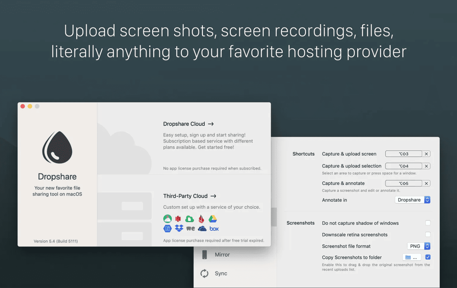 Dropshare v6.7.0 macOS