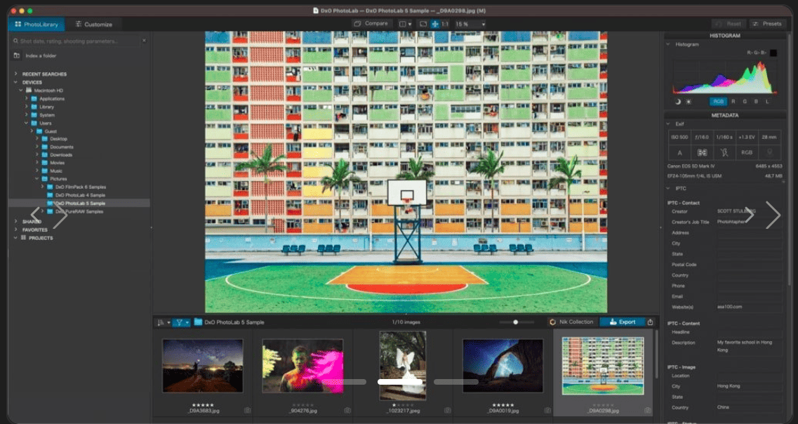 DxO PhotoLab 9 ELITE Edition v9.0.1.21 macOS