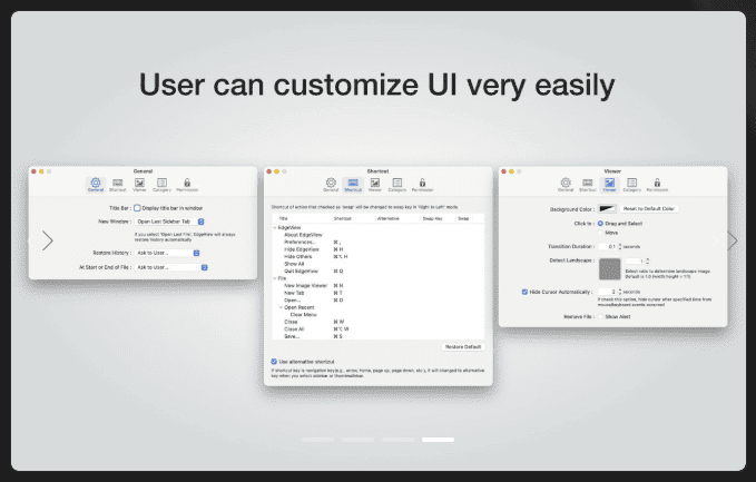 EdgeView v5.2.0 macOS 4
