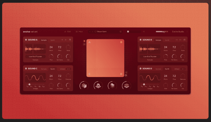 Excite Audio Evolve Velvet v1.0.0 U2B macOS 1