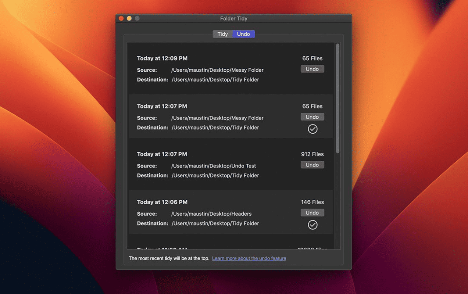 Folder Tidy v2.9.7 macOS 