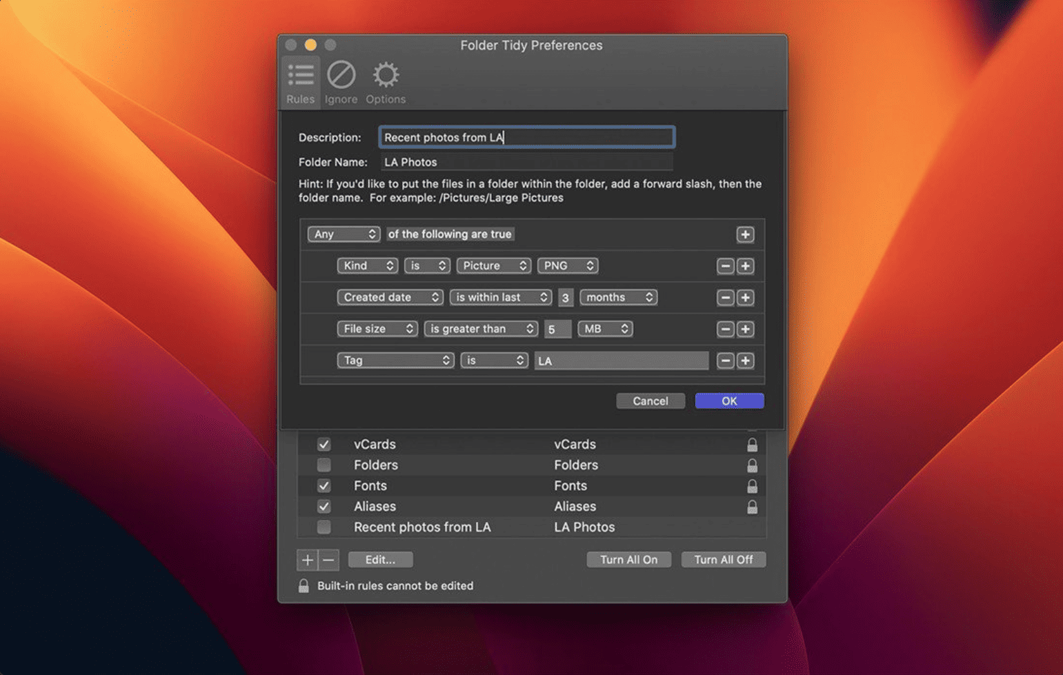Folder Tidy v2.9.7 macOS