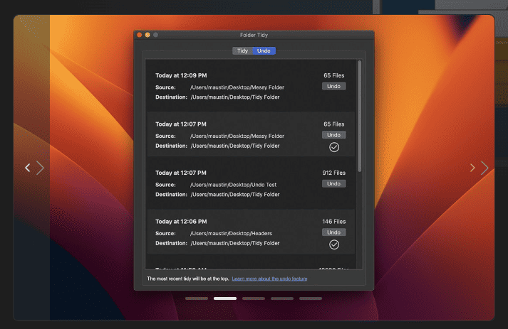 Folder Tidy v2.9.7 macOS 2