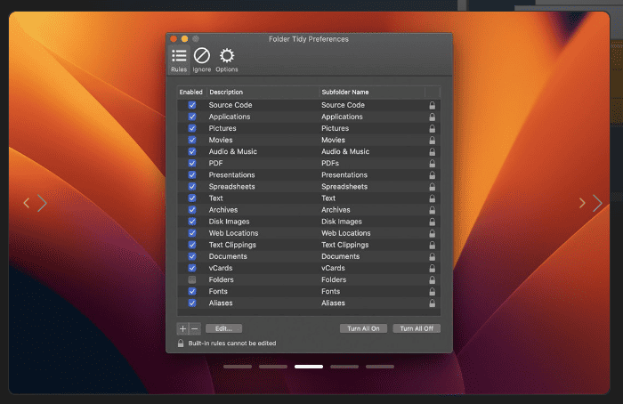 Folder Tidy v2.9.7 macOS 3