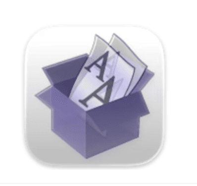 FontBook v5.4.1 macOS