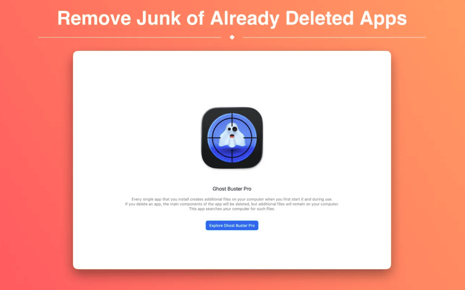 Ghost Buster Pro v4.0.2 macOS