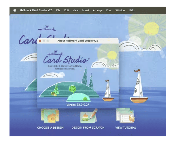 Hallmark Card Studio v23.0.0.27 macOS 1
