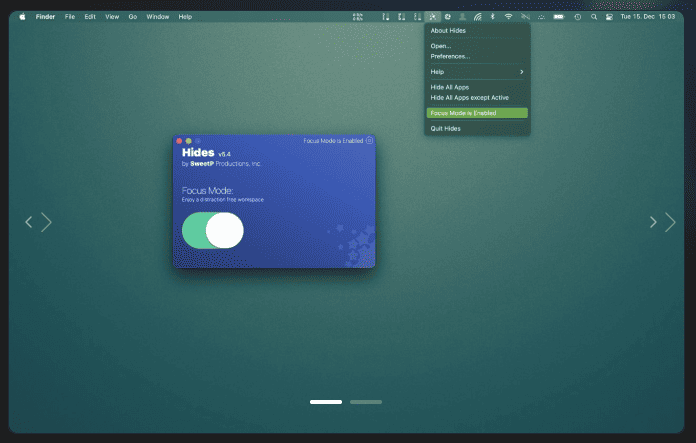 Hides v7.2.1 macOS 1