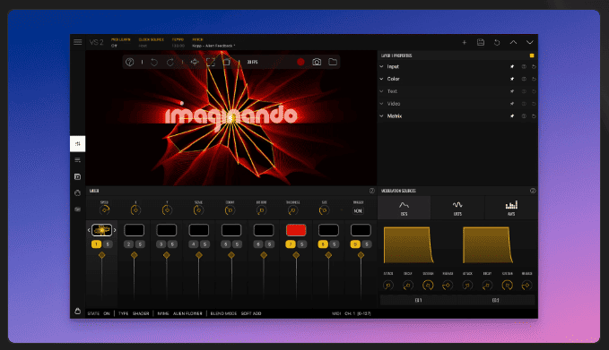 Imaginando VS 2 v2.0.0 U2B macOS 1