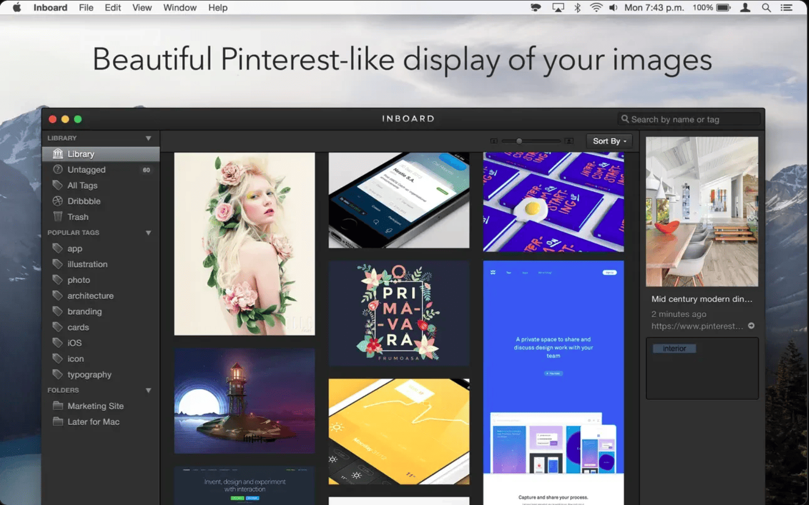 Inboard - Image Organizer v1.1.9 macOS