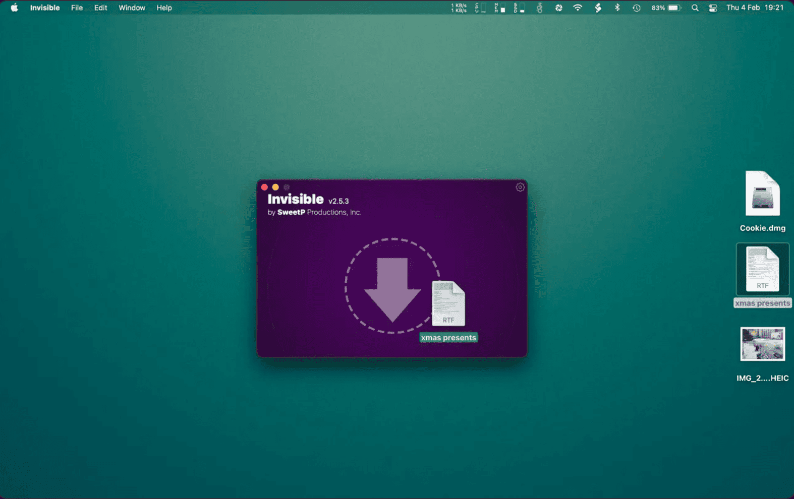 Invisible v3.1.3 macOS