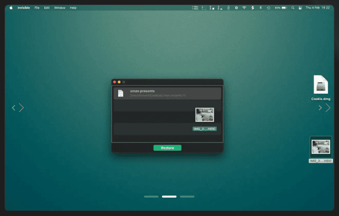 Invisible v3.1.2 macOS 2