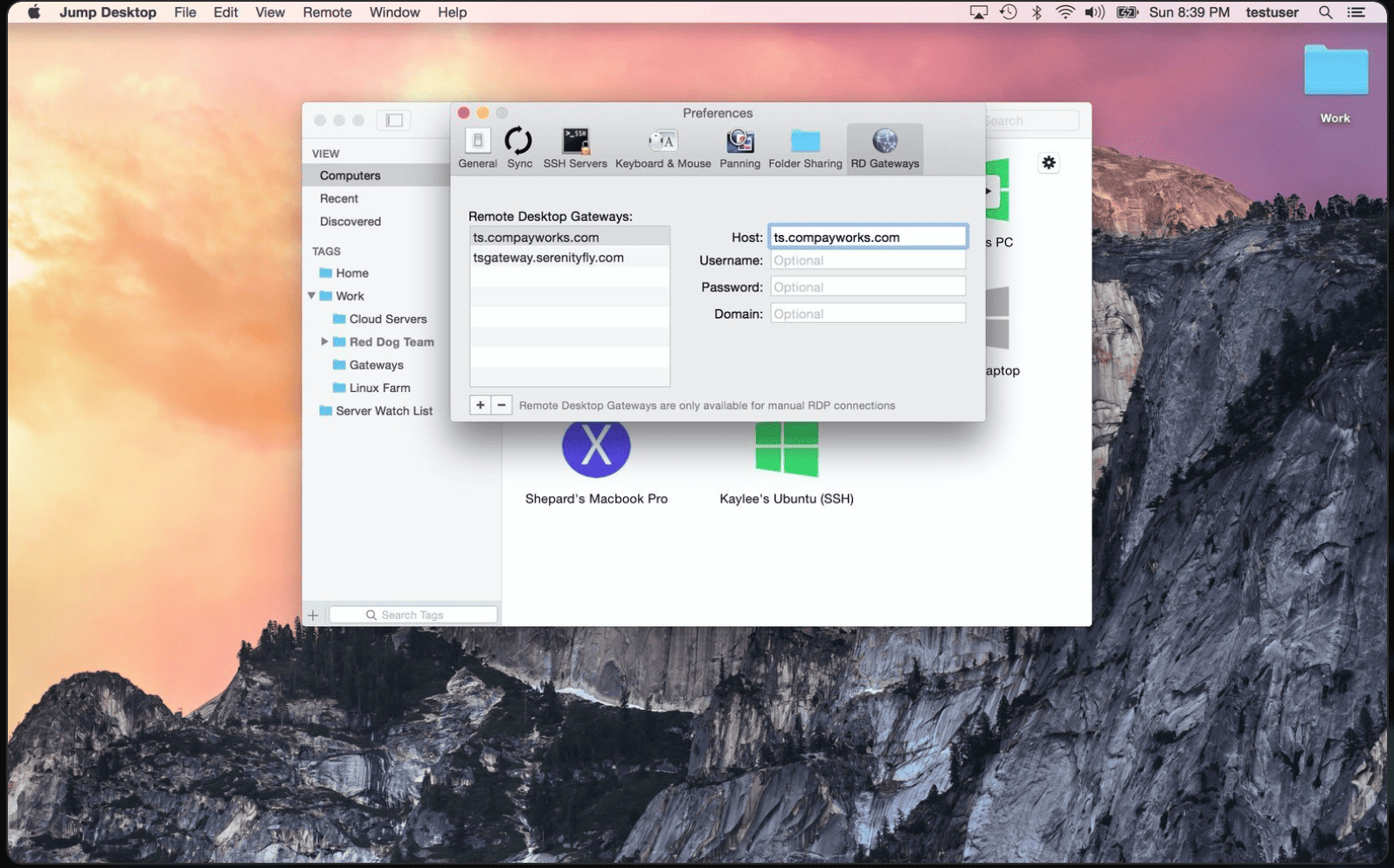 Jump Desktop (RDP, VNC, Fluid) v9.1.21 macOS
