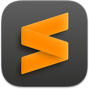 Sublime Text 4 Dev Build 4147 macOS