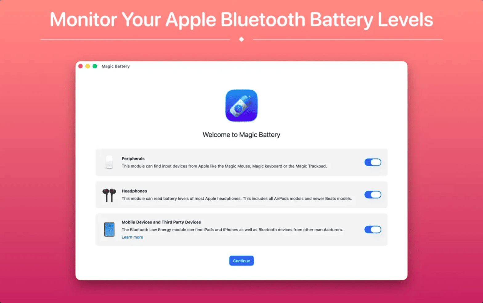 Magic Battery v9.1.0 macOS