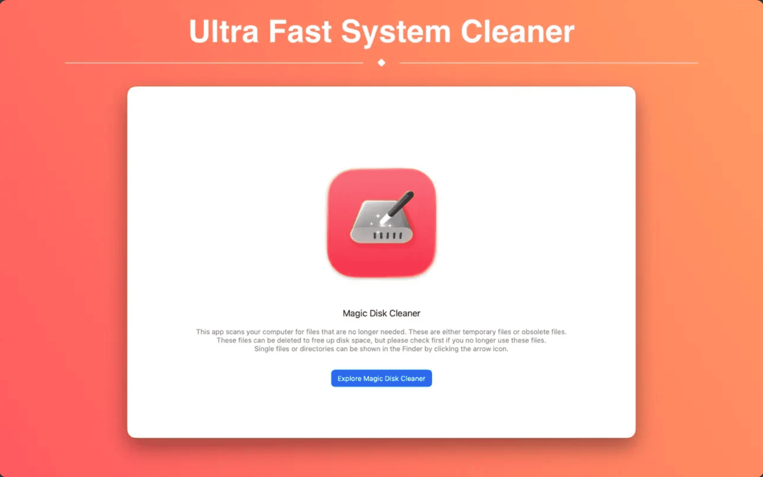 Magic Disk Cleaner v4.0.3 macOS