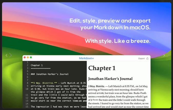 Markdown + v4.2 macOS 3