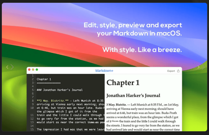 Markdown + v4.3 macOS 3