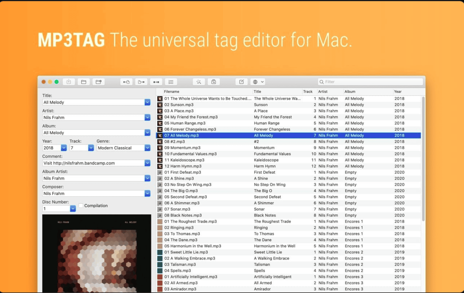 Mp3tag 1.9.10 macOS 