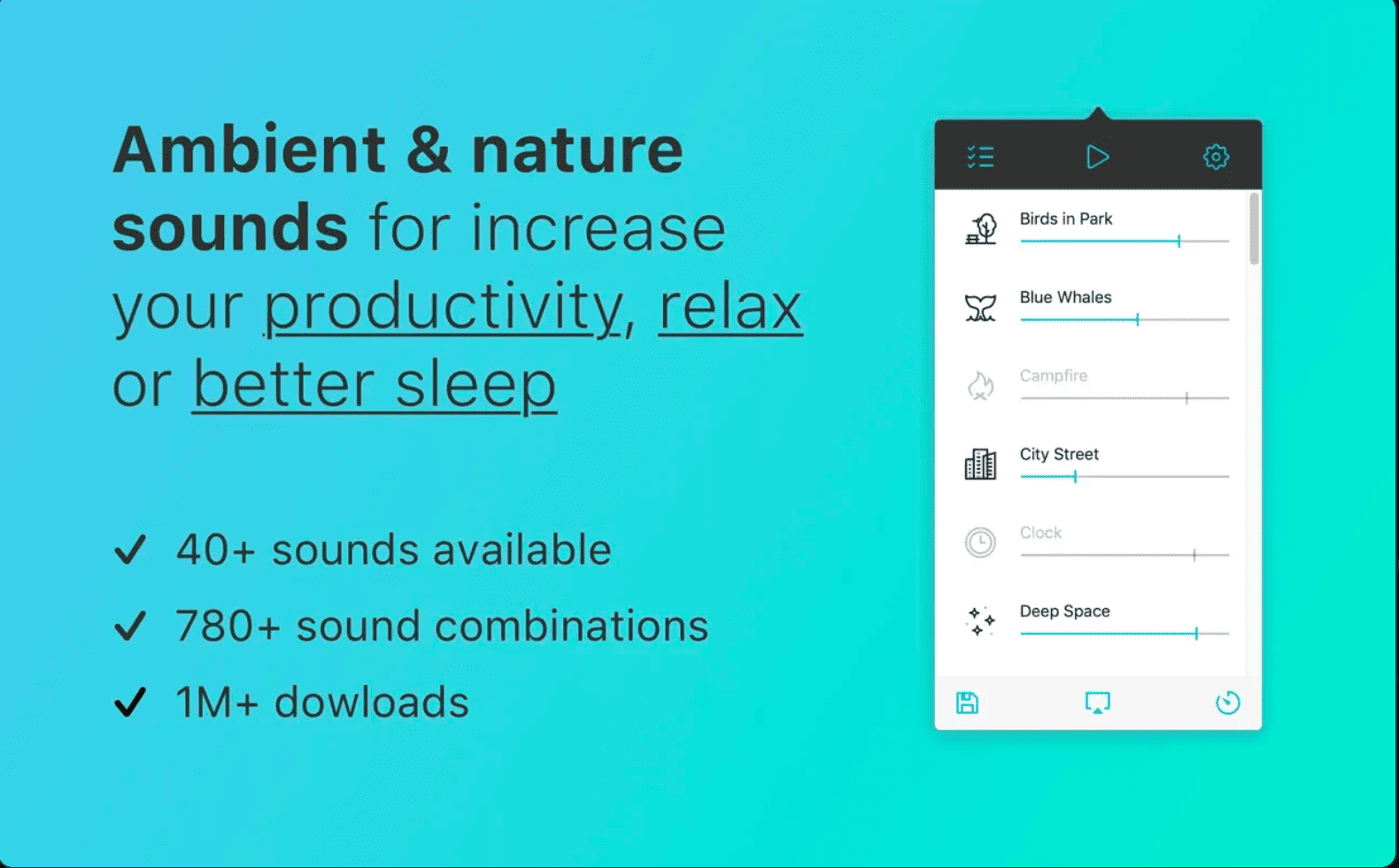 Noizio — Calm, Meditate, Sleep v2.2.1 macOS