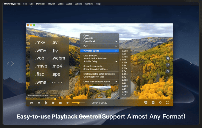 OmniPlayer MKV Video Player v2.1.13 macOS 1