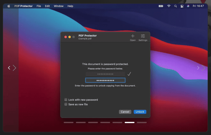 PDF Protector v1.6 macOS 6