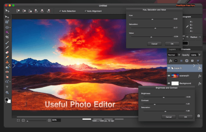 PixelStyle Photo Editor v4.4.0 macOS 1