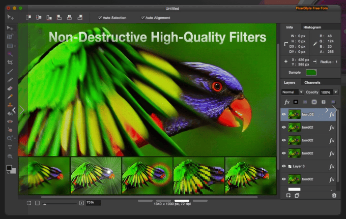 PixelStyle Photo Editor v4.4.0 macOS 3
