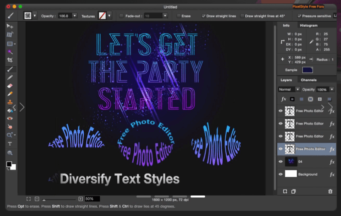 PixelStyle Photo Editor v4.4.0 macOS 4
