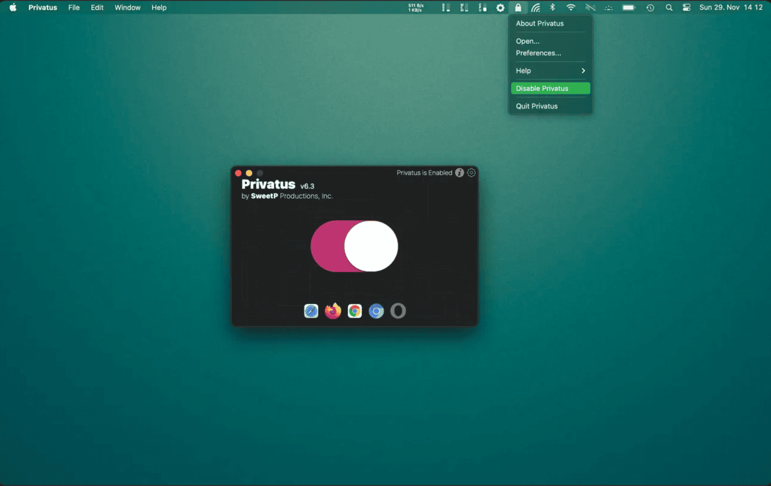 Privatus v7.2 macOS