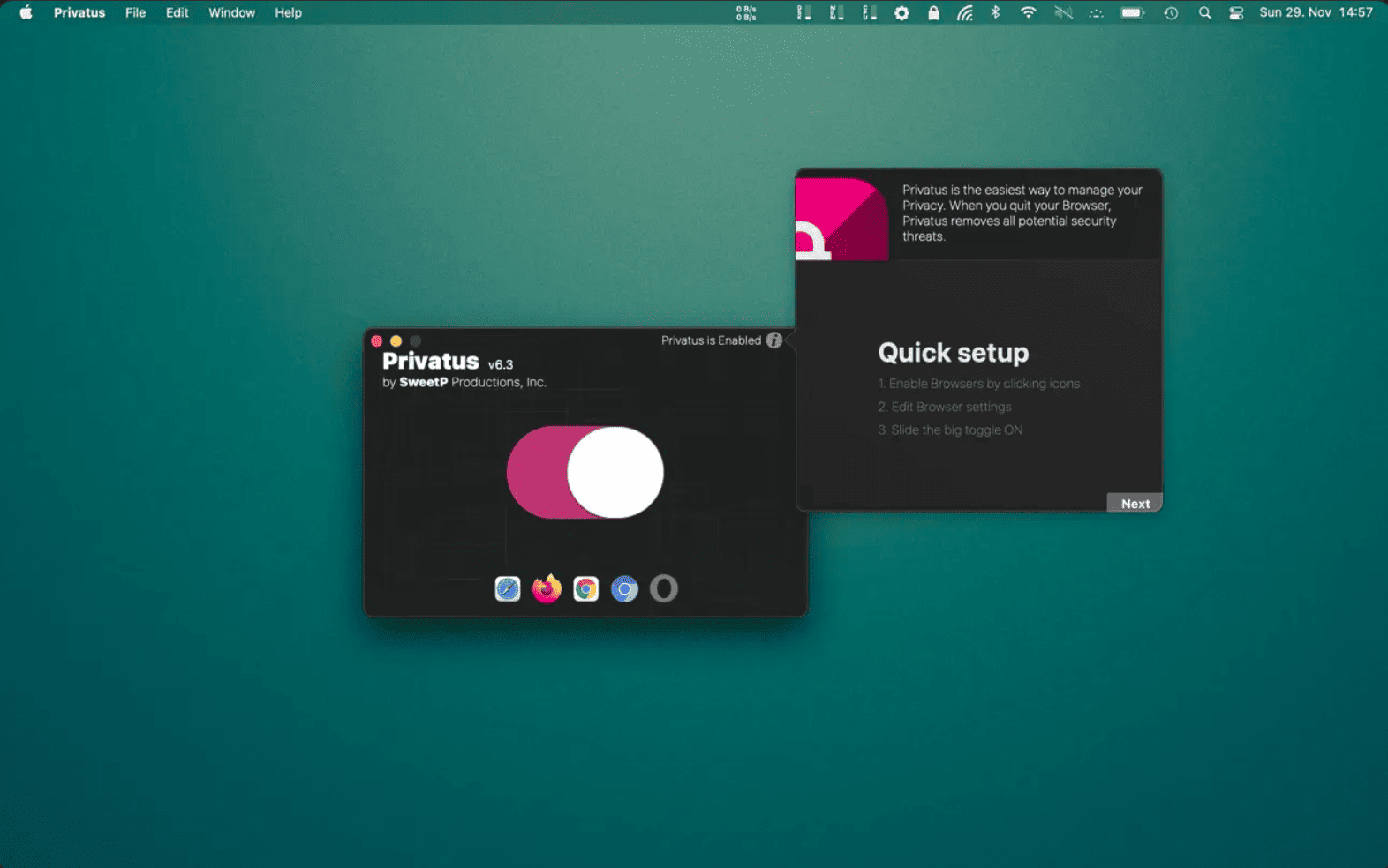 Privatus v7.2 macOS