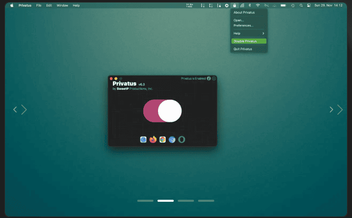 Privatus v7.2 macOS 2