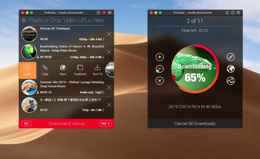 PullTube v1.8.6.9 macOS 