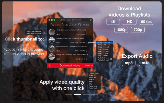 PullTube v1.8.6.5 macOS 2
