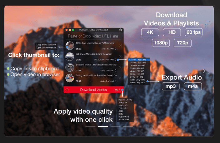 PullTube v1.8.6.9 macOS 2