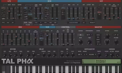 Togu Audio Line TAL-Pha v1.3.1 U2B macOS