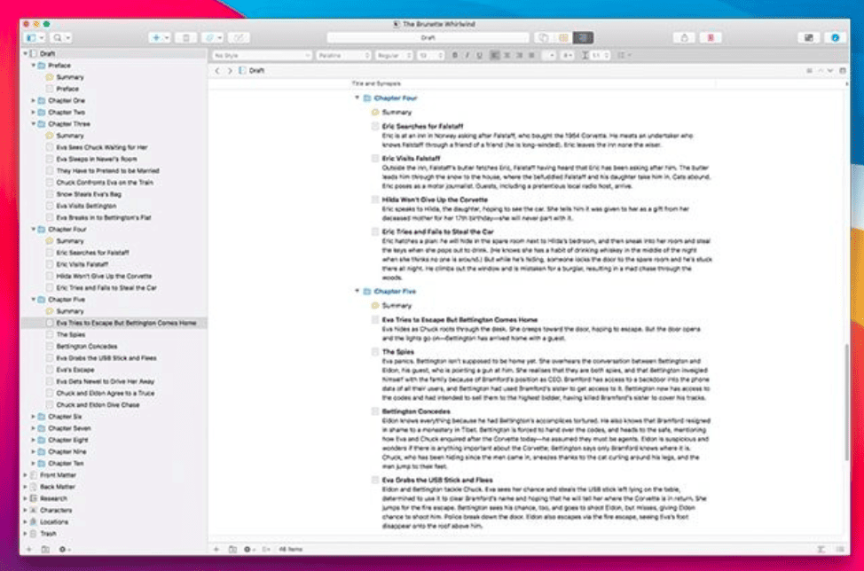 Scrivener 3.5.0 macOS

