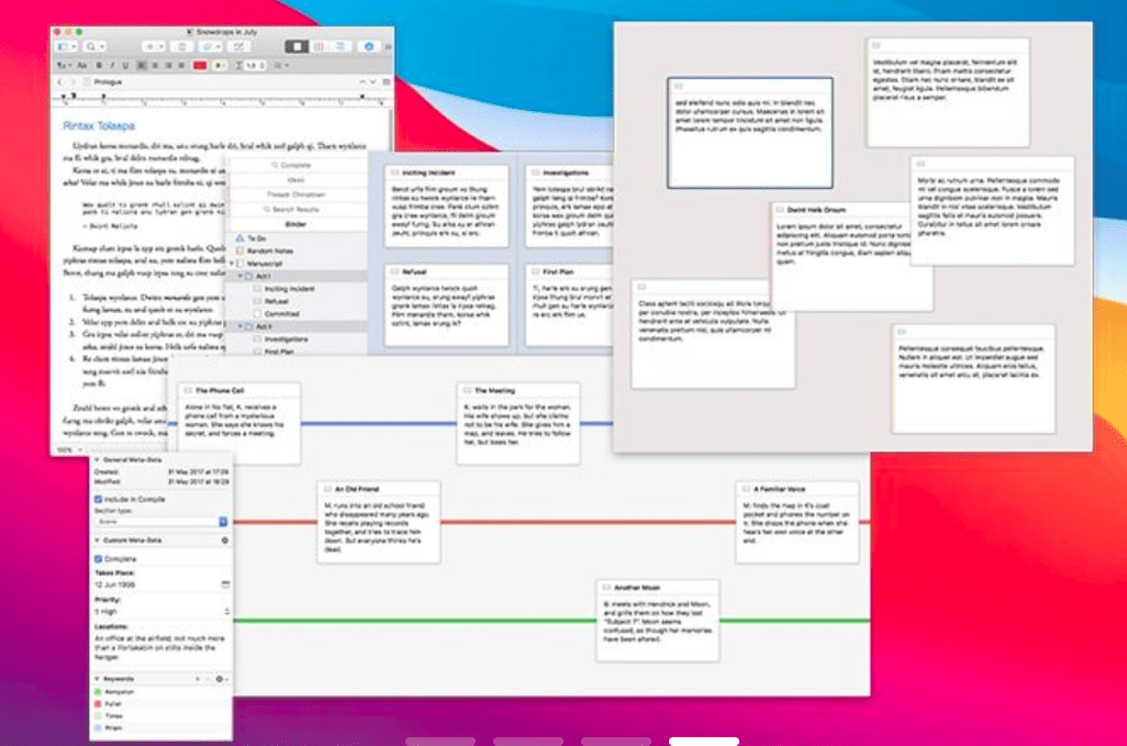 Scrivener 3.5.0 macOS

