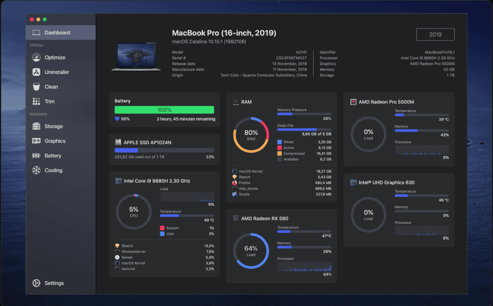 Sensei v2.0 macOS