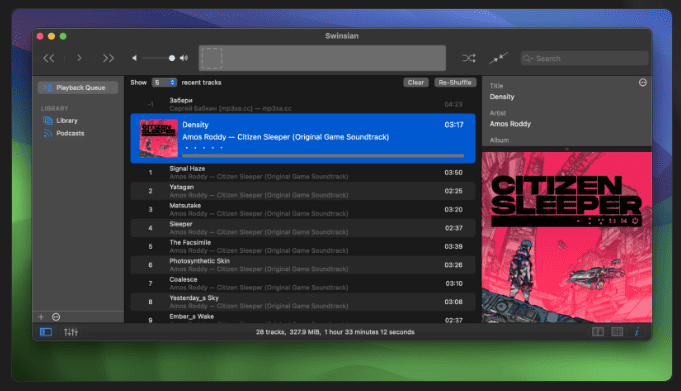 Swinsian v3.0.1 macOS 1