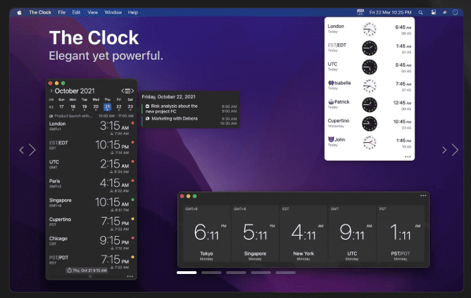 The Clock v4.9.9 macOS 1