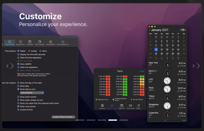 The Clock v4.9.9 macOS 4