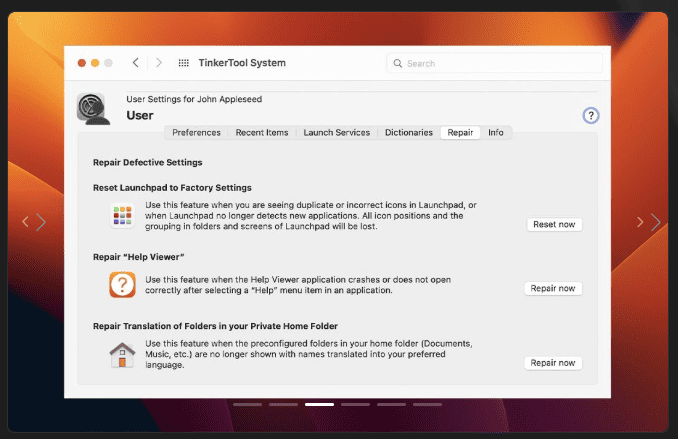 TinkerTool System v9.83 macOS 3