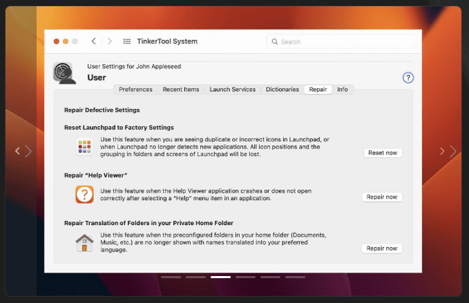TinkerTool System v9.83 macOS 3