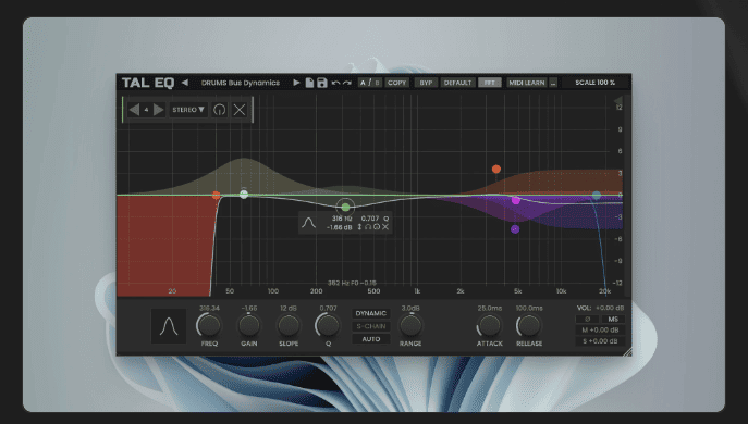 Togu Audio Line TAL-EQ v1.2.4 U2B macOS