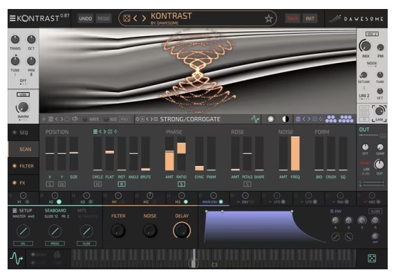 Tracktion Software Dawesome Kontrast v1.01 U2B macOS 1