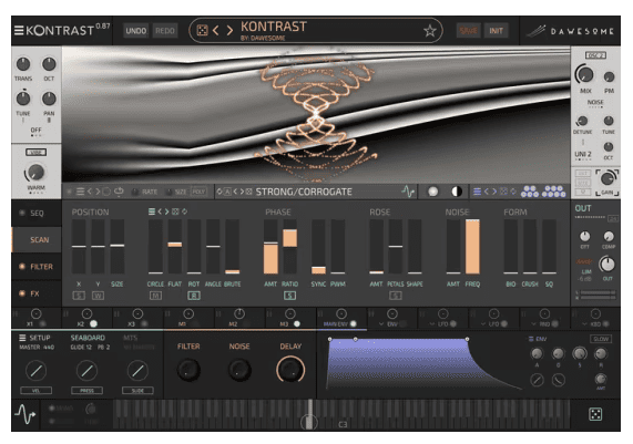 Tracktion Software Dawesome Kontrast v1.01 U2B macOS logo