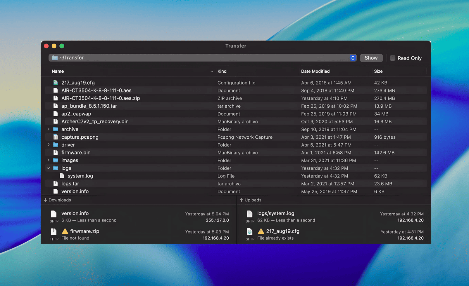 Transfer v2.3 macOS