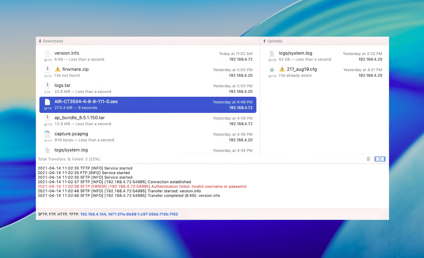 Transfer v2.3 macOS