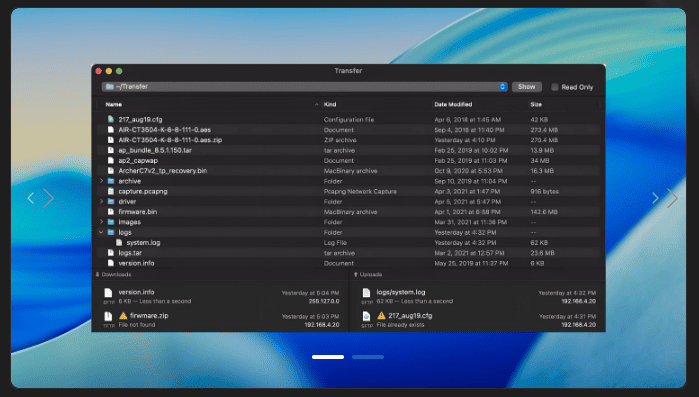 Transfer v2.3 macOS 1